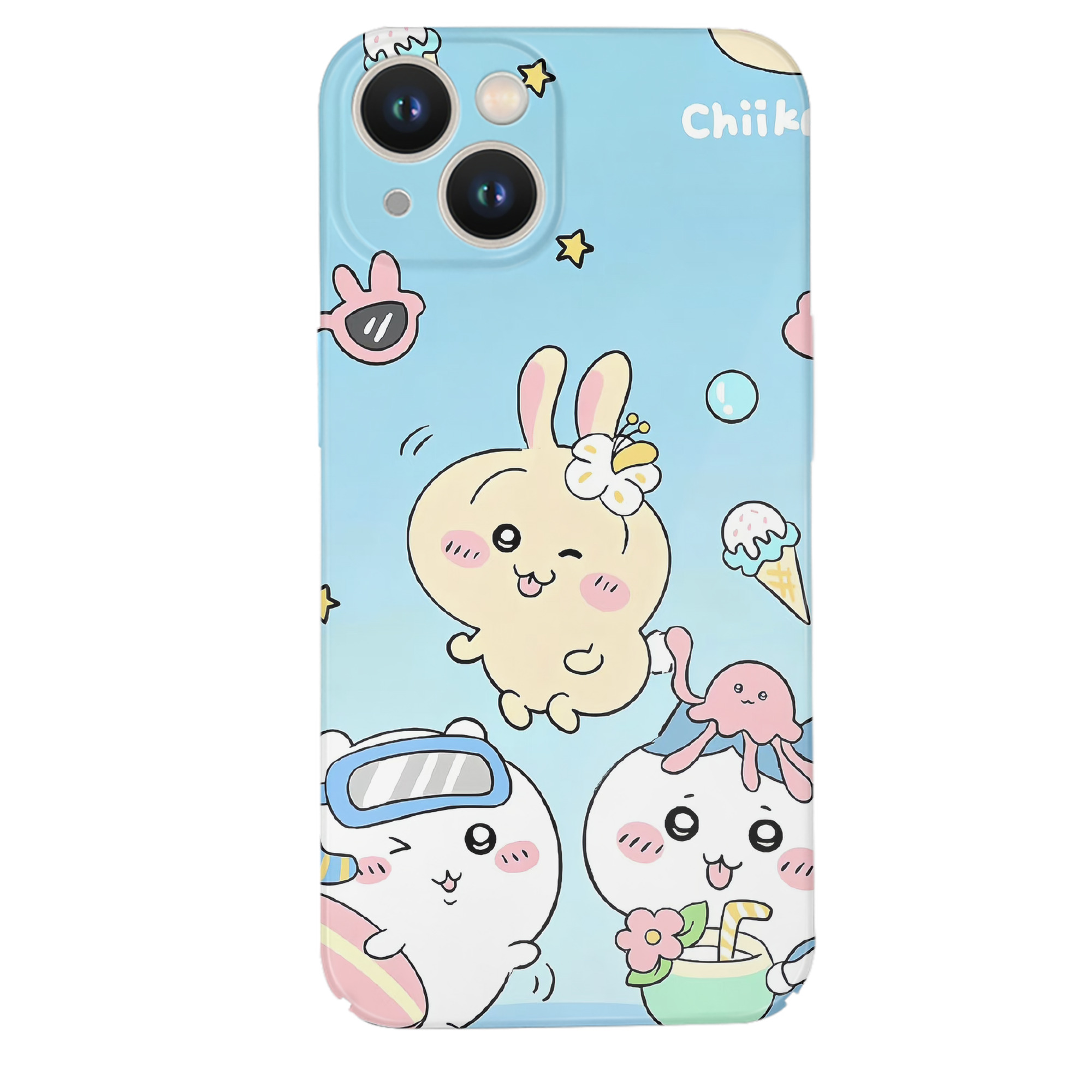 （画像用） ちいかわ Chii-kawa 【iPhone 14シリーズ対応】ハードケース